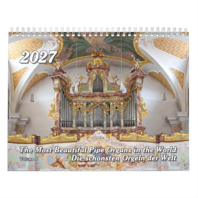 Órgãos de Tubos Impressionantes – O Calendário de  (Capa)