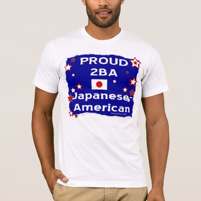 Orgulho 2B A Japonês-Americano - Camisa (Frente)