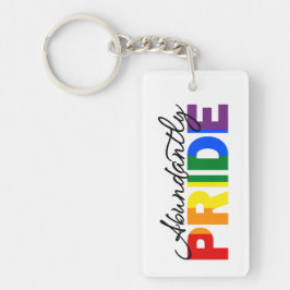 Orgulho Abundante de ser Gay - Chaveiro acrílico