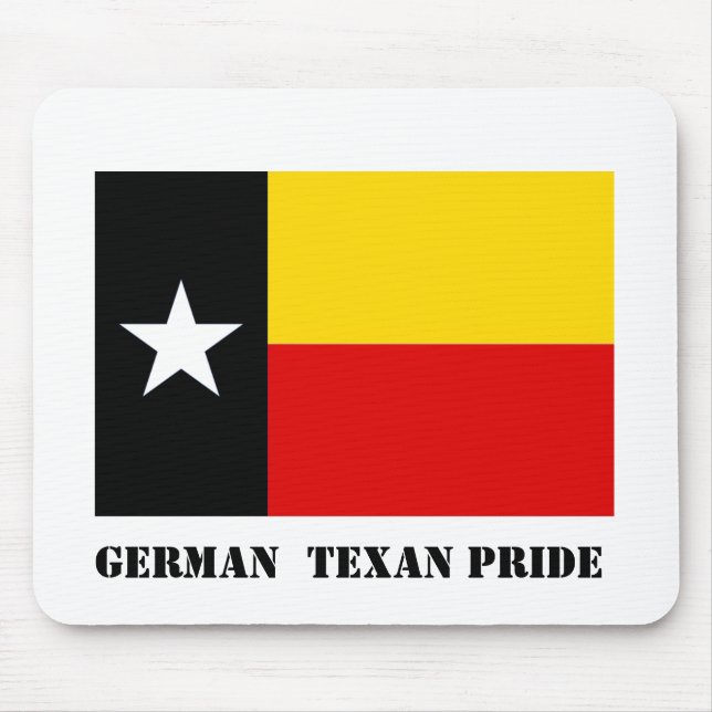 Orgulho alemão Mousepad do Texan (Frente)
