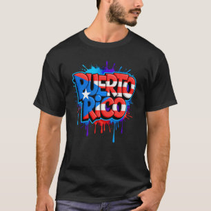 Orgulho Boricua Porto Rico Patrimônio Camisa da Ba