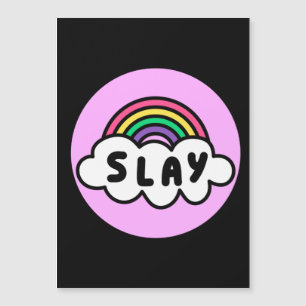 Orgulho - cor do arco-íris com nuvens.