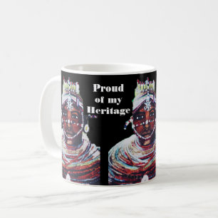 ORGULHO DA MINHA caneca AFRICANA DE PATRIMÔNIO