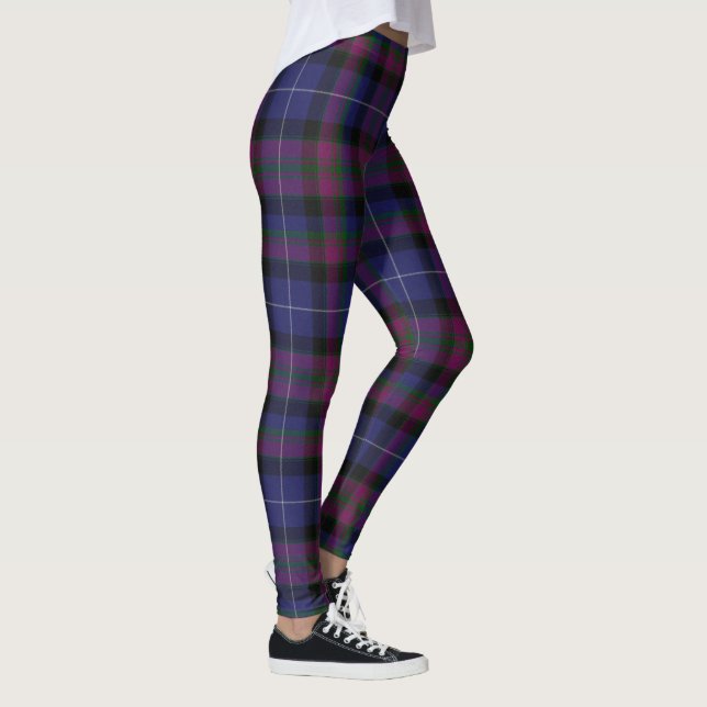 Orgulho das Leggings Xadrezes de Tartan na Escócia (Direita)