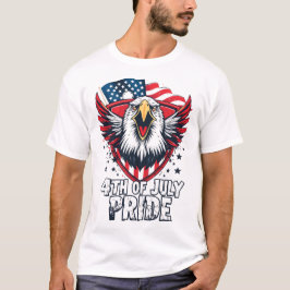 Orgulho de 4 de Julho | Camiseta do Dia da Indepen
