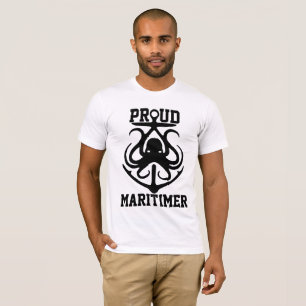 Orgulho de camiseta Maritimer polvo Rodopagem de f