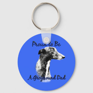 Orgulho de ser um Chaveiro Pai de Greyhound