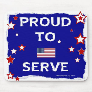 Orgulho De Servir - Mousepad