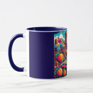 Orgulho do Estado da Pêssego: Caneca Ícone de Atla