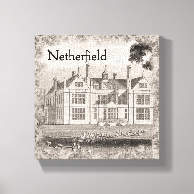 Orgulho e preconceito #4 Canvas original de parede (Frente)