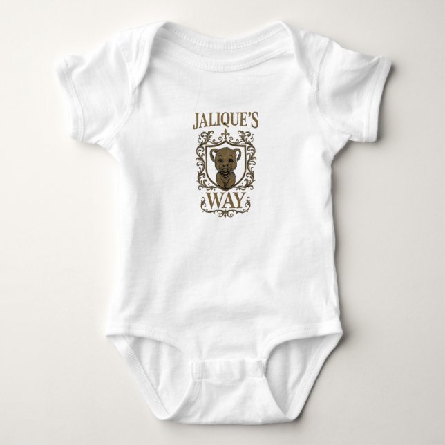 Orgulho em Cada Passo Baby Camiseta (Frente)