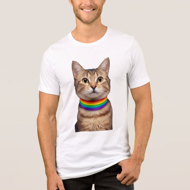 Orgulho gay Cat - Purroud e Orgulho (Frente)