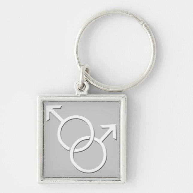 Orgulho gay Chaveiro Rainbow Chaveiros Gifts (Frente)