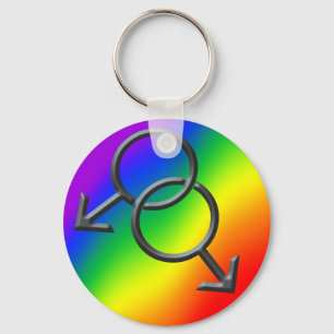 Orgulho gay Chaveiro Rainbow Chaveiros Gifts