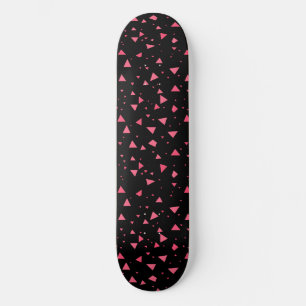 Orgulho gay cor-de-rosa com skate LGBTQ+