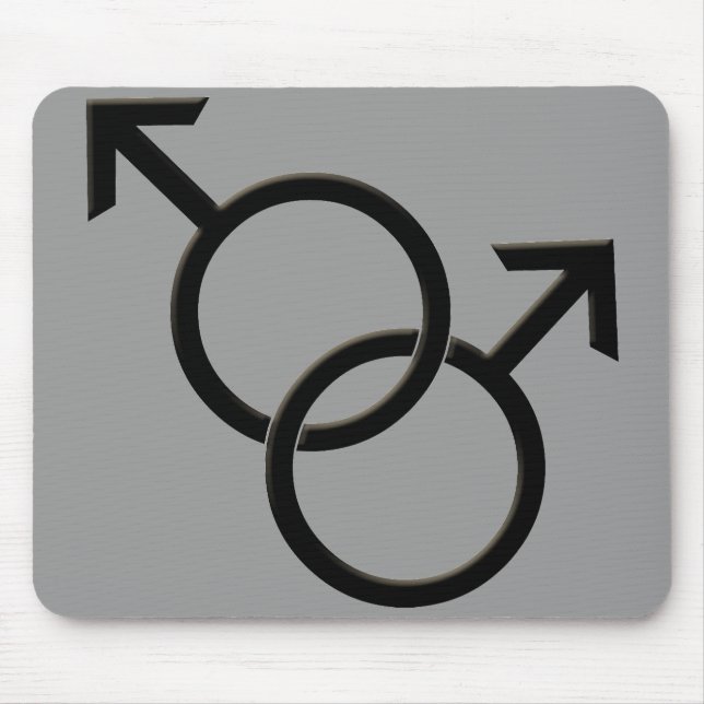 Orgulho gay de Mousepad orgulho gay (Frente)