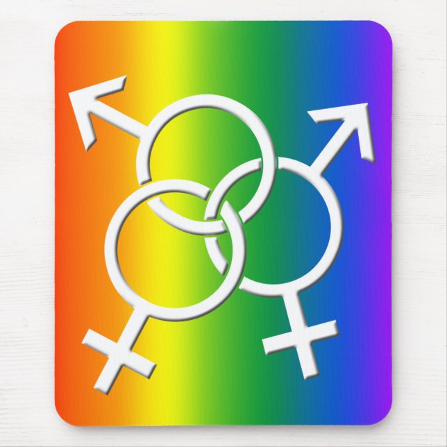 Orgulho gay de Mousepad orgulho gay (Frente)