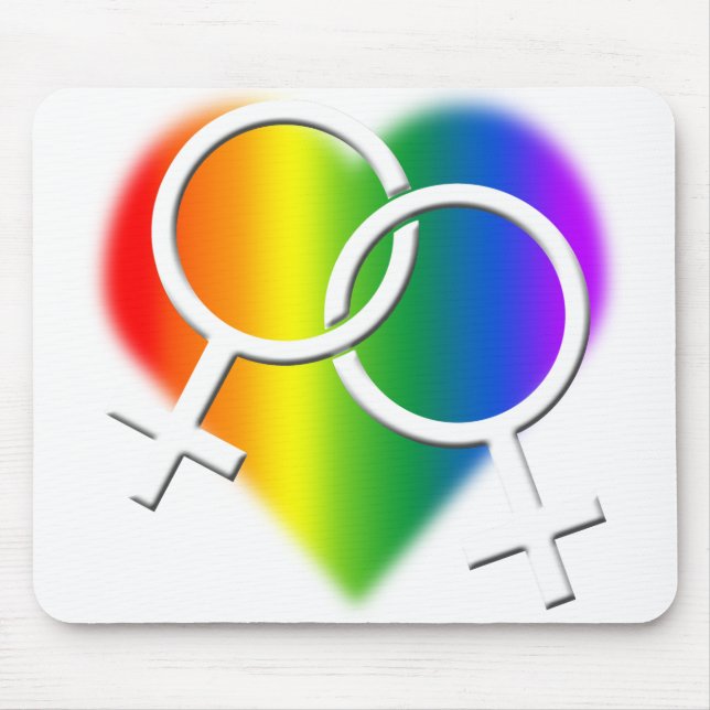 Orgulho gay de Mousepad orgulho gay (Frente)