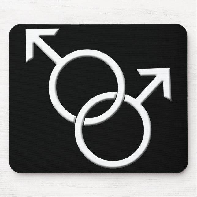 Orgulho gay de Mousepad orgulho gay (Frente)