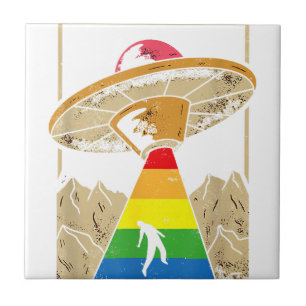 Orgulho gay de Rapto de alienígena Gaylien Lgbt