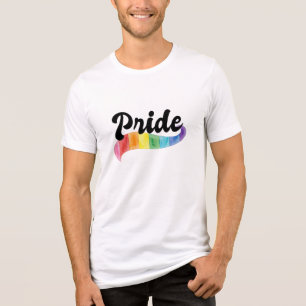 Orgulho Gay Retrô Arco-íris Aquarela Aliado LGBTQ