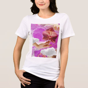 Orgulho Lésbico Orquídea Rosa Estética Sapphic WLW