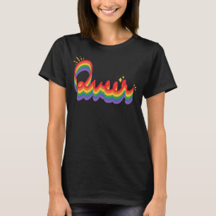 Orgulho LGBT+. Amor queer. Camiseta