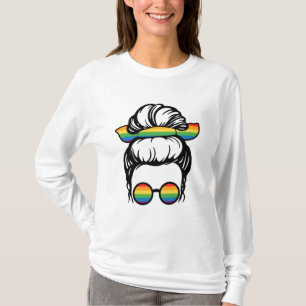 Orgulho LGBT. Camiseta de amor gay
