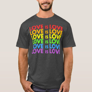 Orgulho Marcha Camisa Arco-Íris Igualdade LGBT, Am