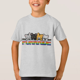 Orgulho, mas com camiseta de gatos