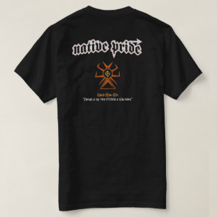 Orgulho nativo - camisa da nação de Osage