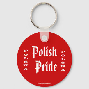 Orgulho Polonês Chaveiro Keyring
