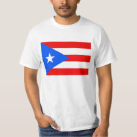 Orgulho porto-riquenho da camisa | da bandeira t