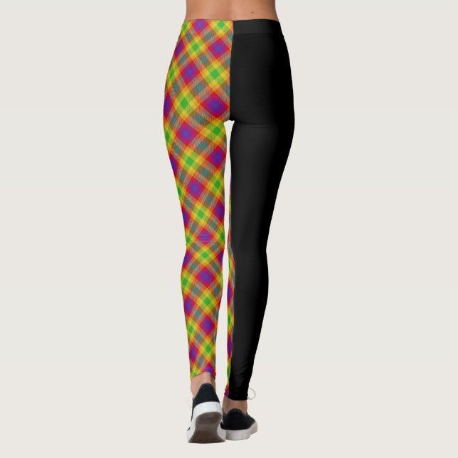 Orgulho Tartan Leggings (Verso)