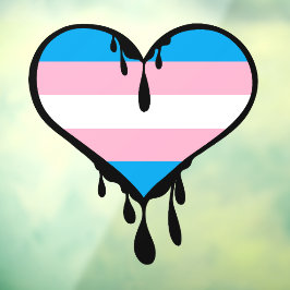 Orgulho Trans Coracao Gotejante
