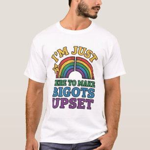 Orgulho Vintage Bigots Perturba Design de Camisa A