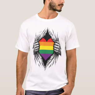 Orgulho Vintage Camisa Rasgada Vetor Design_1
