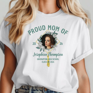 Orgulhosa Mãe De Nome Floral Fofura Foto De Format