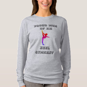 Orgulhosa mãe de uma camisa de ginástica do Xcel