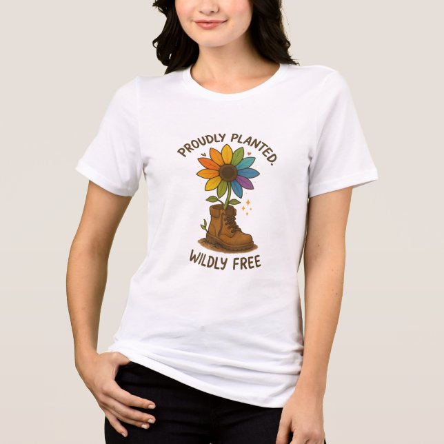 Orgulhosamente Plantado. Livre. (Frente)