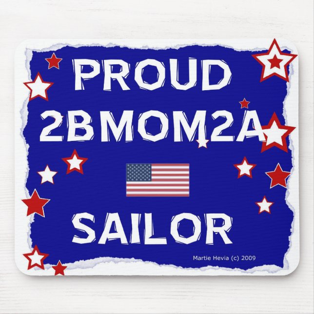 Orgulhoso 2BMOM2A Sailor - Mousepad (Frente)