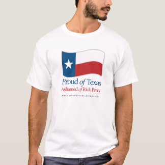 Orgulhoso da camisa de Texas