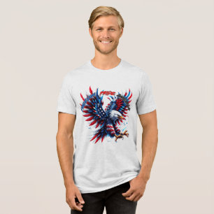 Orgulhoso de ser camiseta americana.