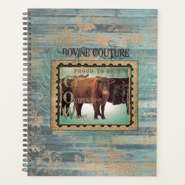 ORGULHOSO DE SER UM C.O.W. AGENDA (Frente)