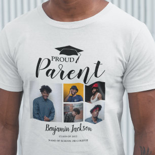 Orgulhoso Pai/Mãe Moderno Camiseta de Formatura