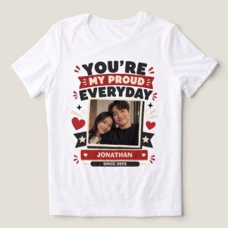 Orgulhoso por Ter Você Personalizado