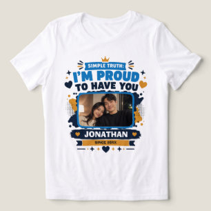Orgulhoso por Ter Você Personalizado
