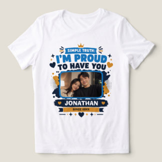 Orgulhoso por Ter Você Personalizado