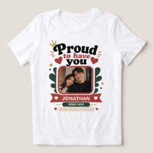 Orgulhoso por Ter Você Personalizado