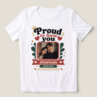 Orgulhoso por Ter Você Personalizado
